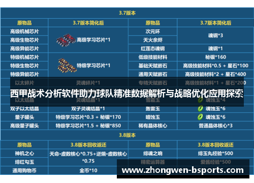 西甲战术分析软件助力球队精准数据解析与战略优化应用探索